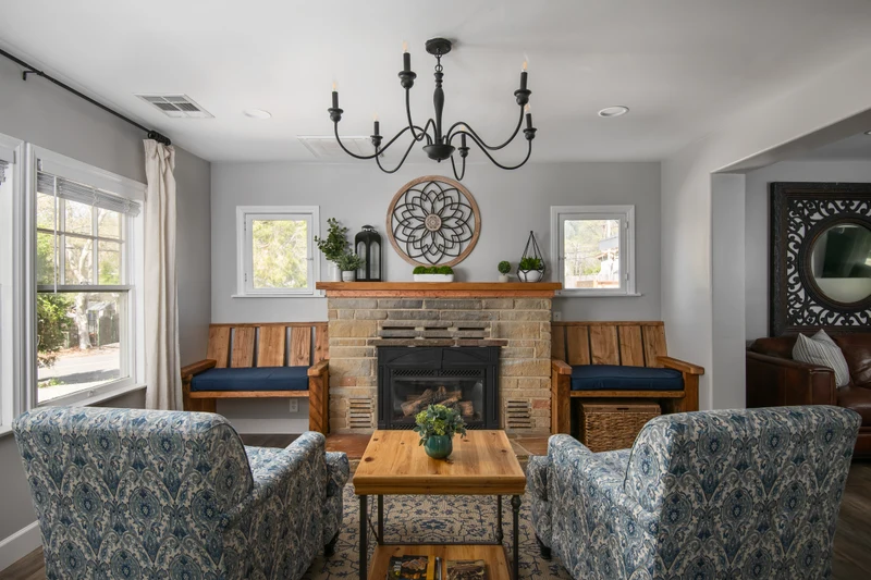 Placerville luxury property wedding venue with luxury reception areas - 30 guest capacity - sleeps 8