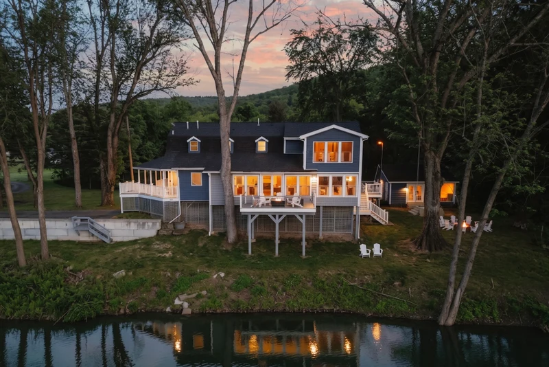 3,100-Square-Foot Susquehanna River Estate with Sauna and Hot Tub - Photo 1