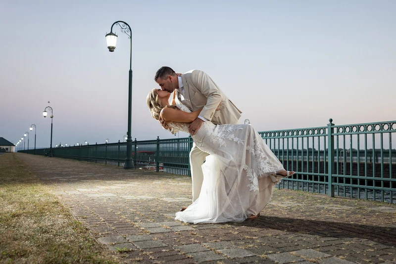 Jeffrey Foote Photography bride and groom at Emerson Park Pavilion in Auburn, NY